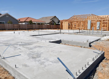 concrete foundations new homes